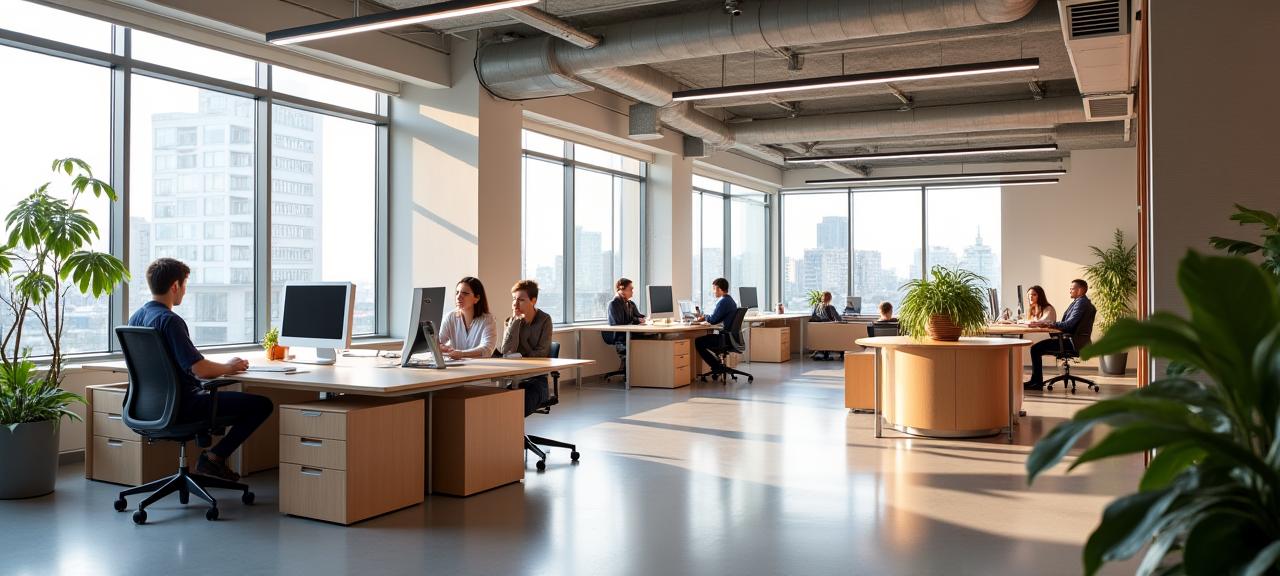 Kaizen Kaguの家具で統一された洗練されたオフィス空間